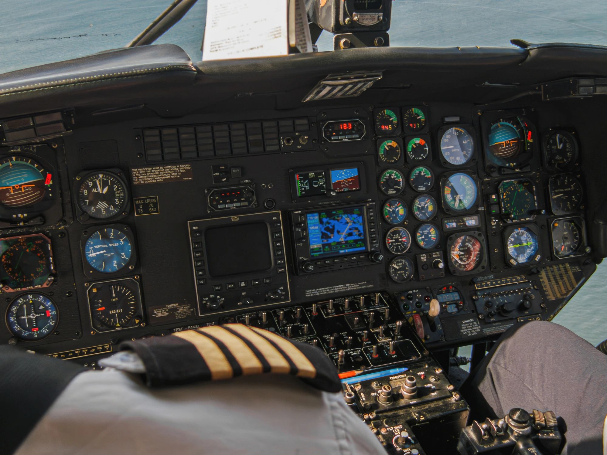 Advanced cockpit technology representing eVTOL innovation